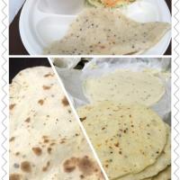 バングラデシュカレーと米粉入りピタパン