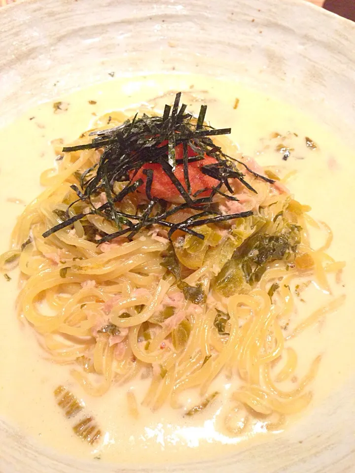 エナブランカ  ツナと高菜のパスタ|ゆきさん