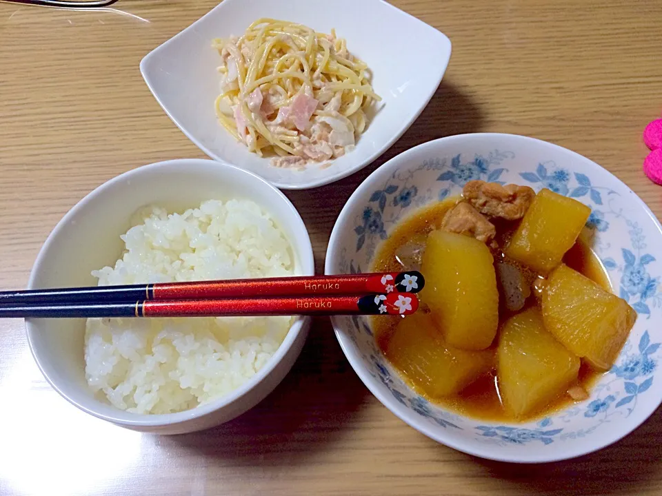 大根と鶏肉の煮物|塚春さん