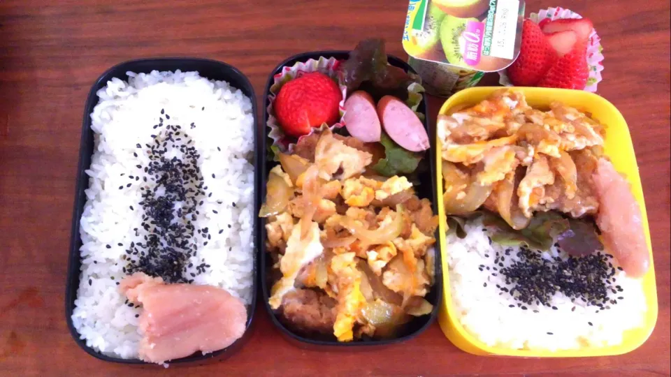 二人弁当。一週間始まったー(＞＜)|mmmさん