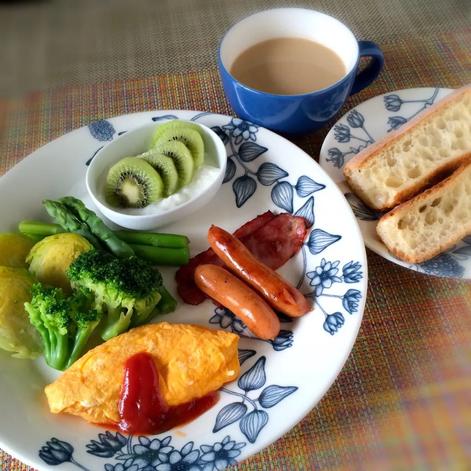 今日の朝ごはん|ぺんぎんさん