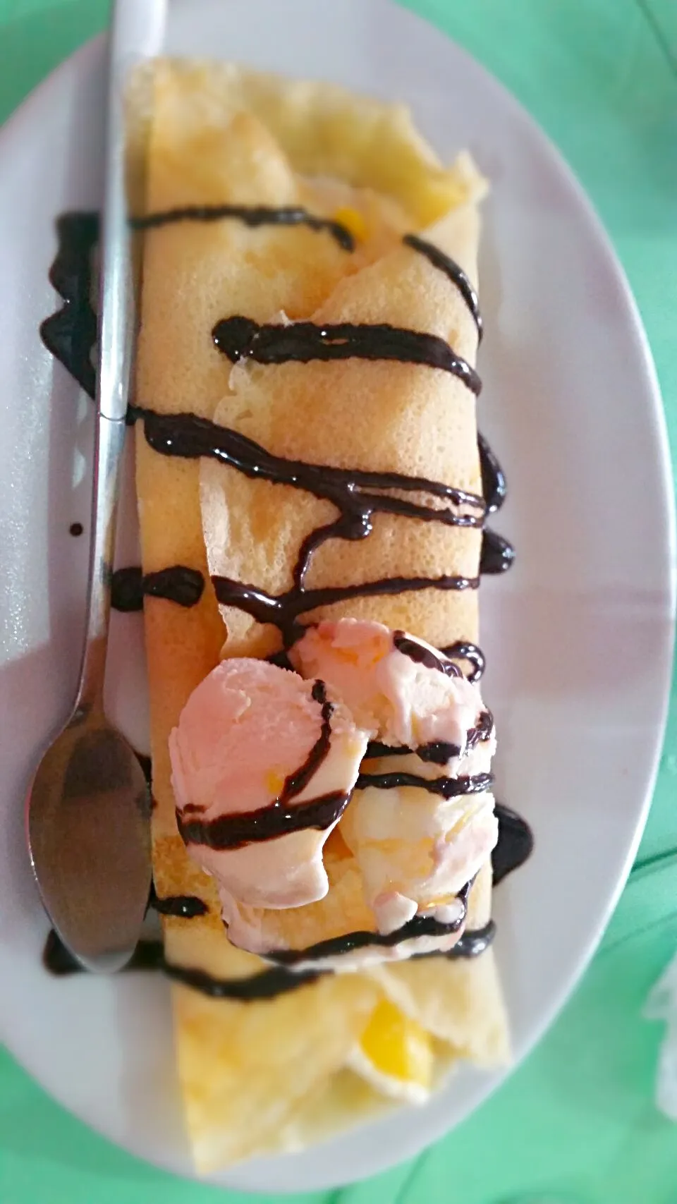 mango french crepe ala mode|Monj Amoncioさん