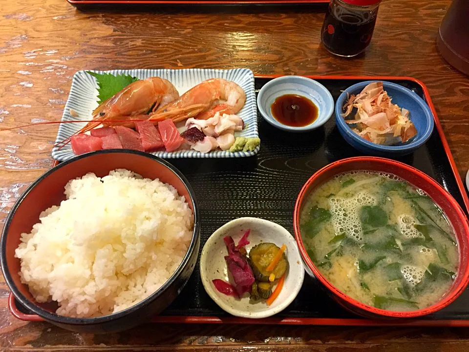 Snapdishの料理写真:三橋屋、刺身定食|Giok Yunさん