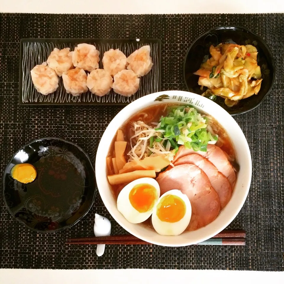 ラーメン屋さんごっこ♡|ｶﾜﾊﾗｶｽﾞﾖさん