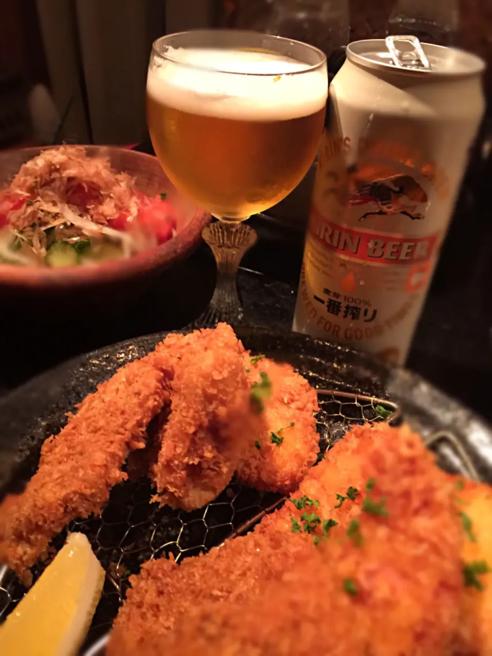 Snapdishの料理写真:ビールのおつまみです(^^)|Kenji  Oguraさん