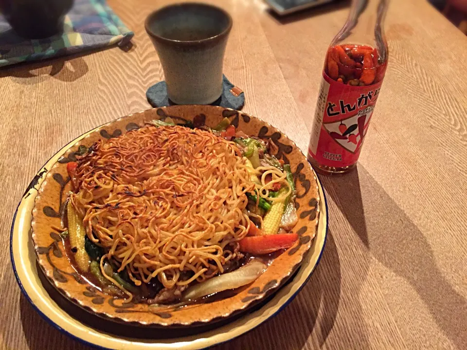 五目あんかけ焼きそば|tkさん