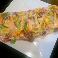 3 pepper veggie Flatbread.|Brandon L Ingramさん