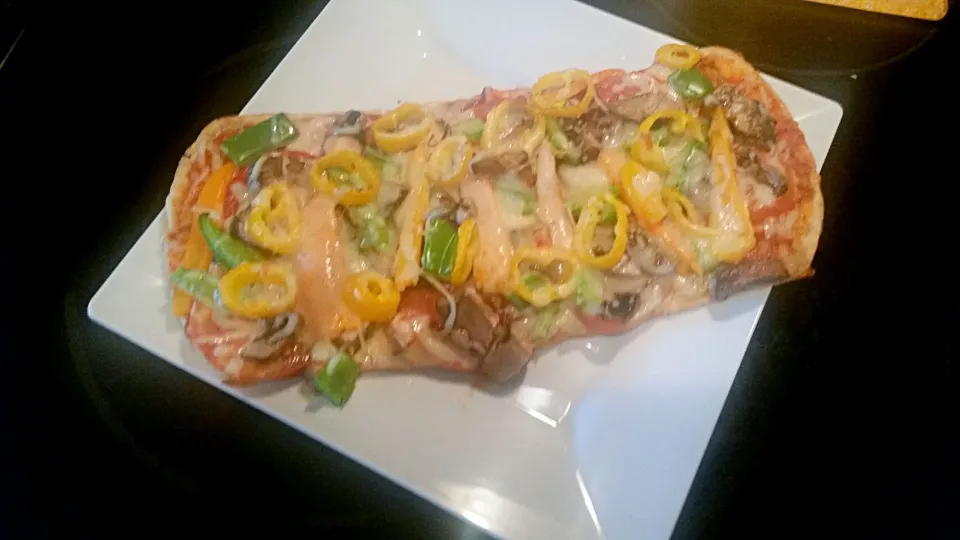 3 pepper veggie Flatbread.|Brandon L Ingramさん