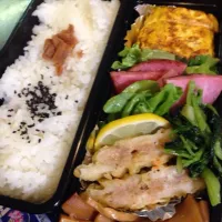 Snapdishの料理写真:父さんのお弁当|Tsutsui Tomokoさん