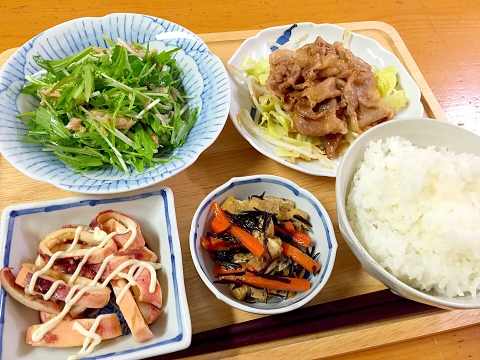 おつまみ晩ご飯|ルドルフさん