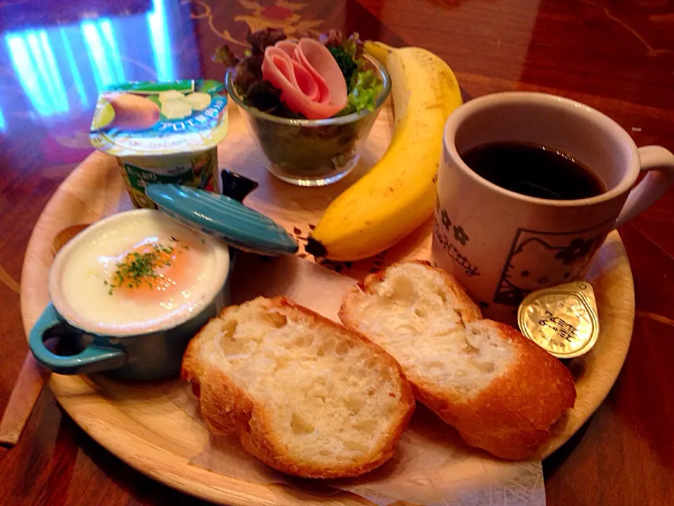 今日の朝ご飯(๑´ڡ`๑)|ちゃたままさん