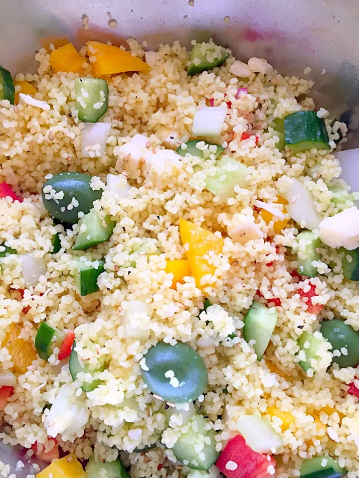 Today's lunch, couscous salad|YDKOさん