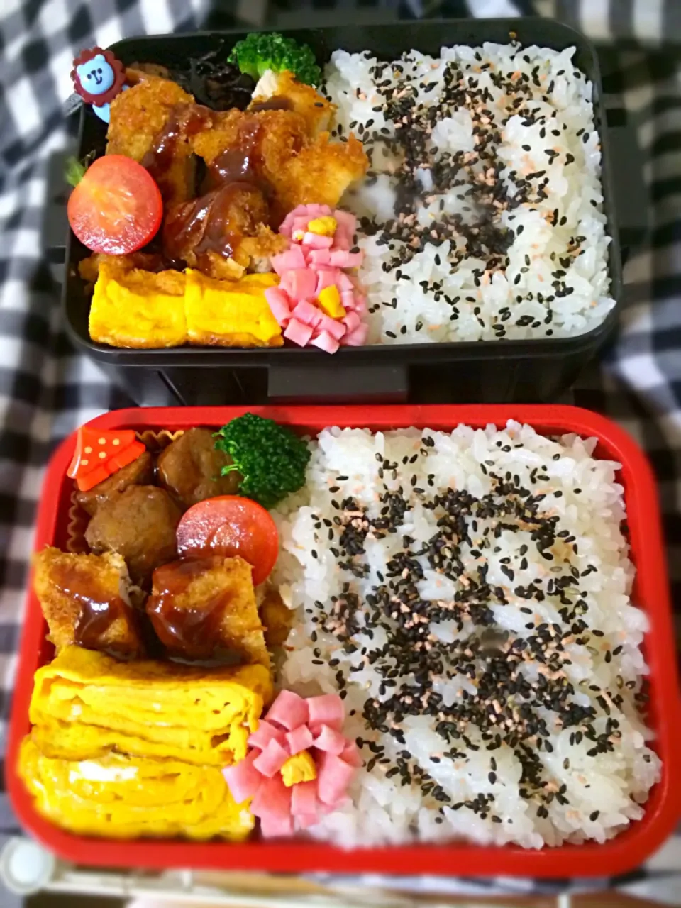 3月17日ふたり分弁当♥️|つんさん