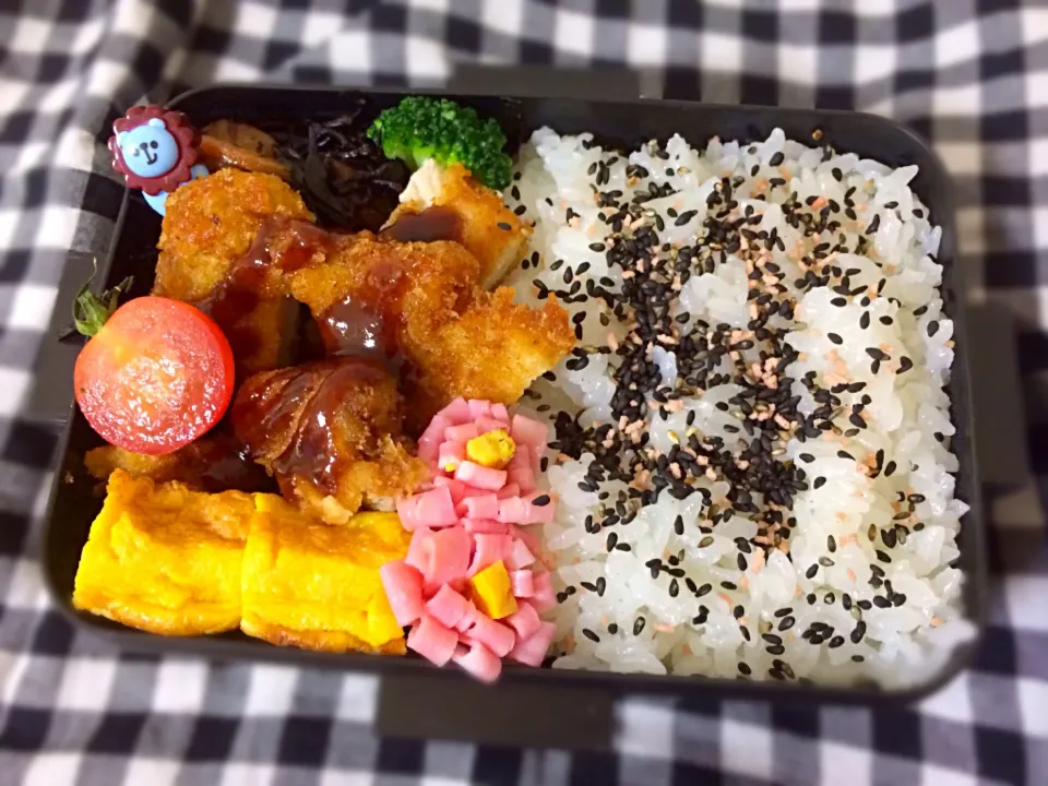 Snapdishの料理写真:旦那さん用弁当♥️|つんさん