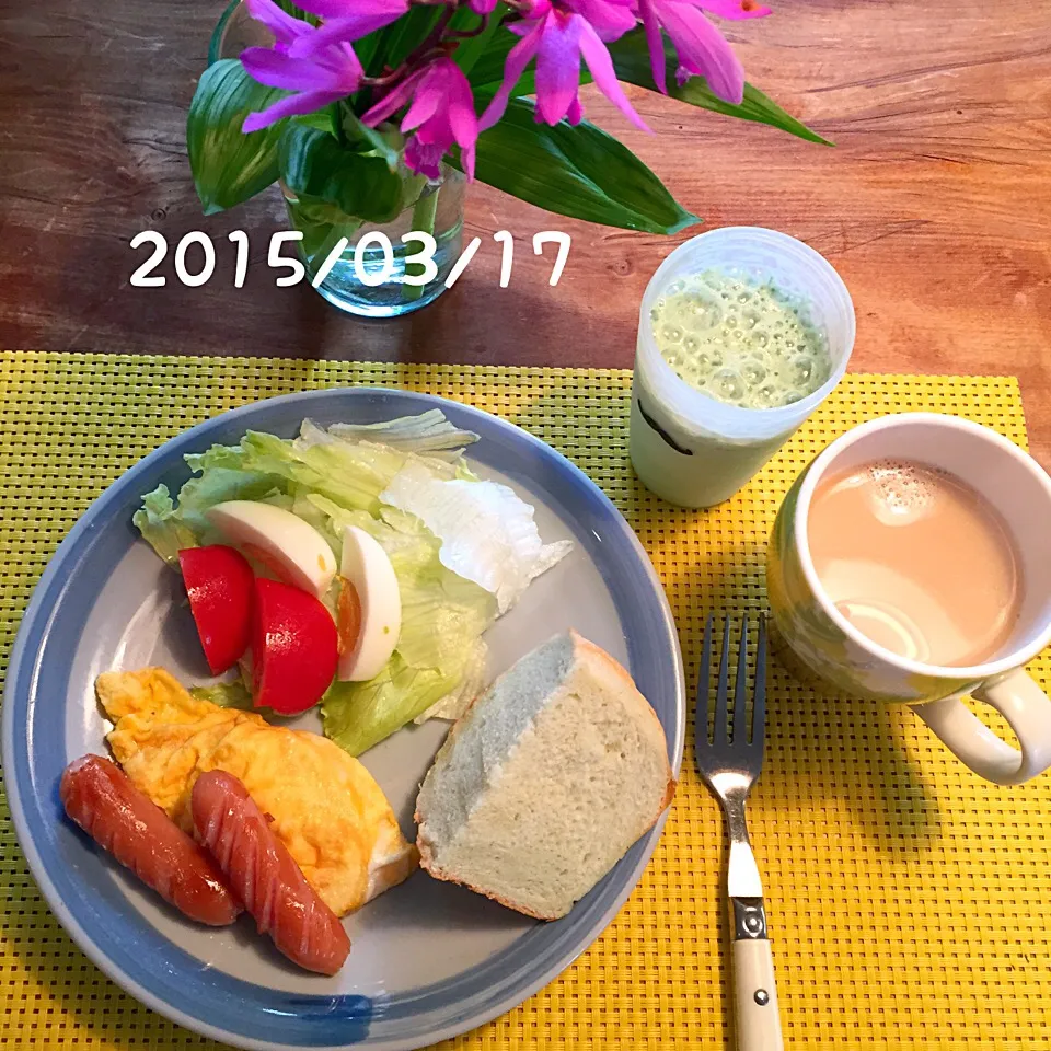 Snapdishの料理写真:朝ごはん 2015・3・17|ローゼルさん