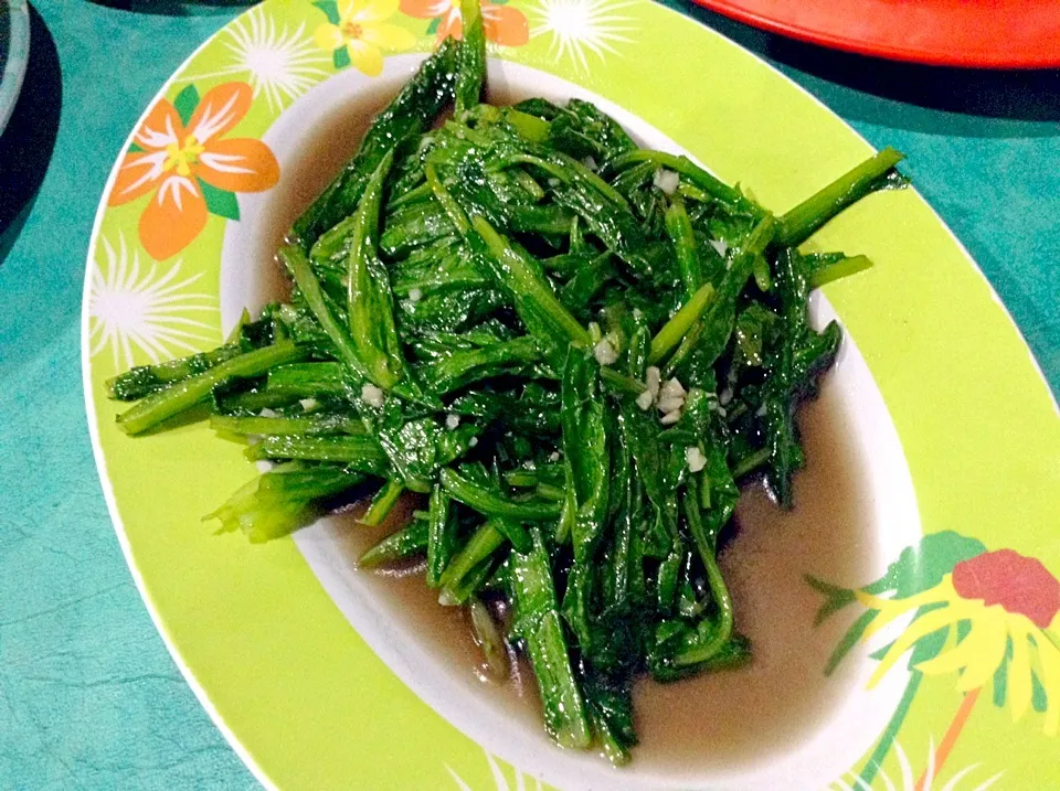 Kangkung Trasi|Bambang Budiono Tjioさん