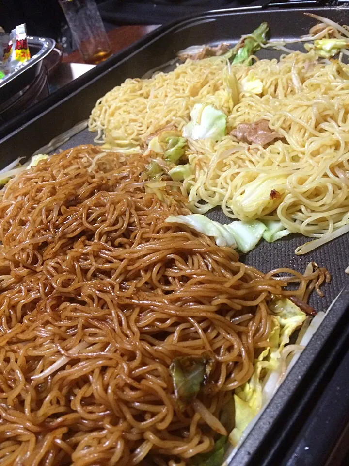 塩&ソース焼きそば。|hiroさん