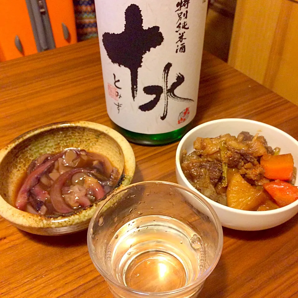 日本酒と合う🍶‼︎圧力鍋で作った牛スジ煮込み|♥️さん