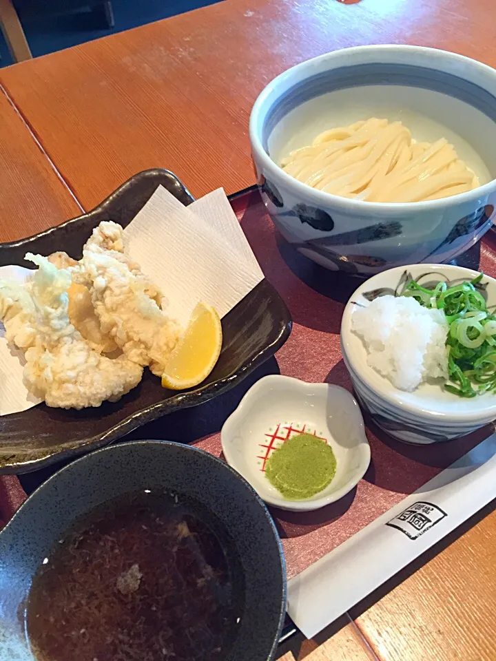 Snapdishの料理写真:大山どり天うどん|ミッキーさん