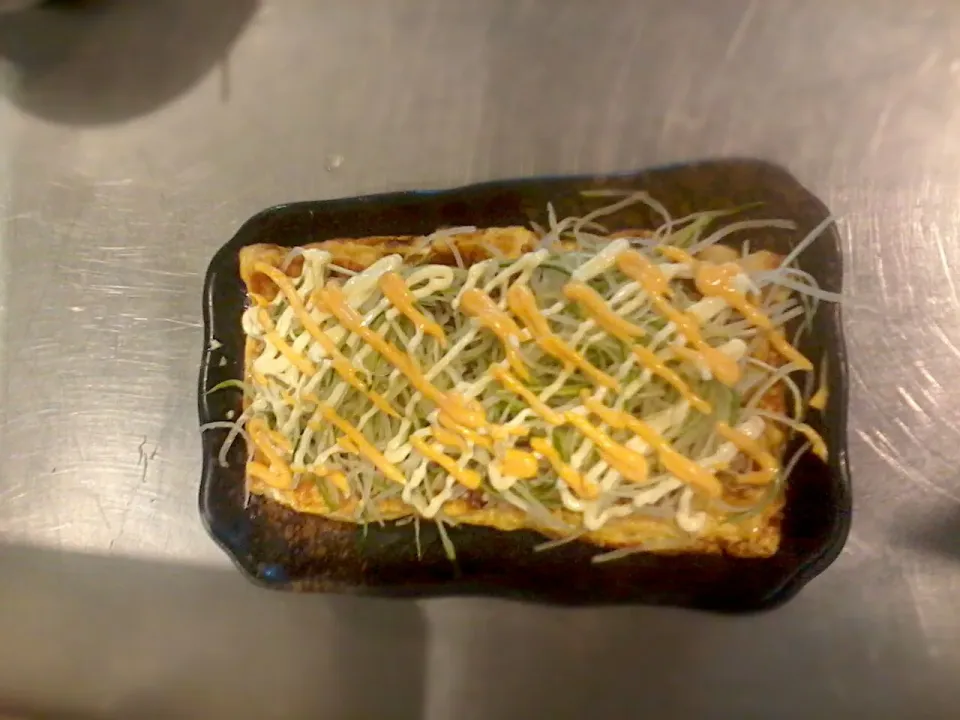 Snapdishの料理写真:My Square Okonomiyaki|Chef AJさん