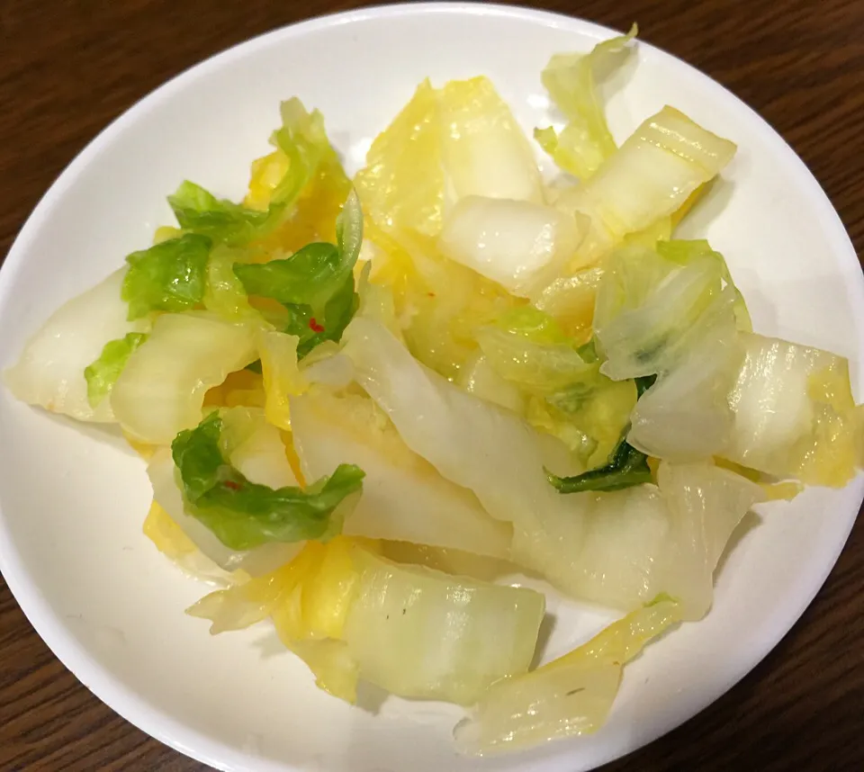 あっさり〜( ^ω^ )白菜のお漬物😋|きのすけ〜さん