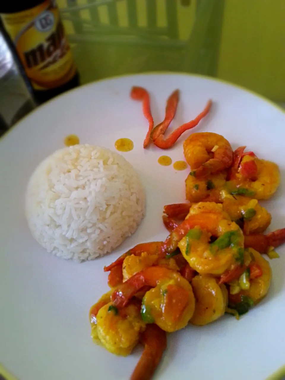 curried shrimp and rice|Alicia Kimaliさん