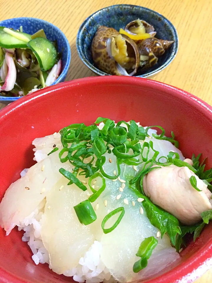 カワハギ丼|tomomiさん