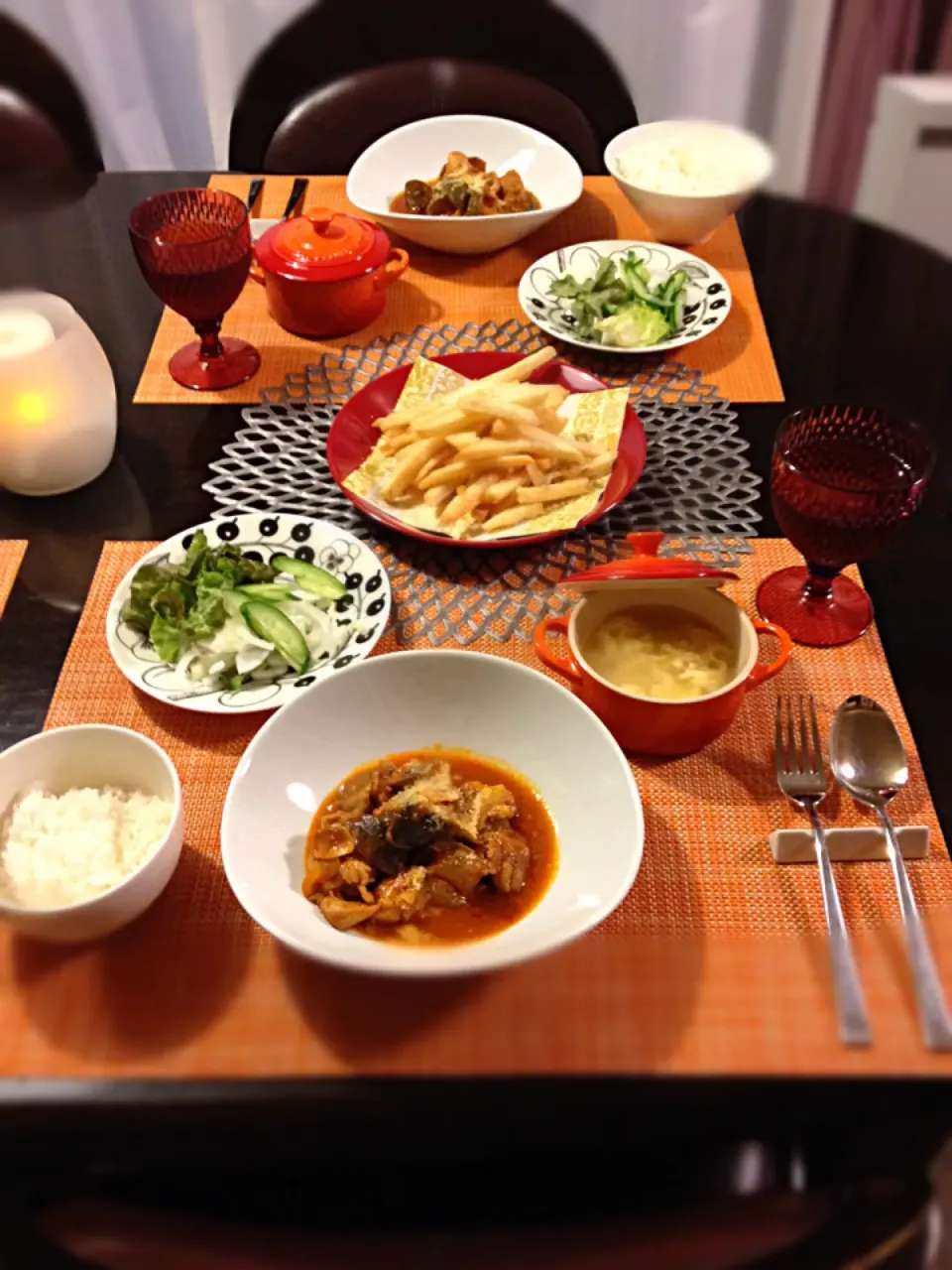 鶏肉と野菜のトマト煮込み|青い空さん