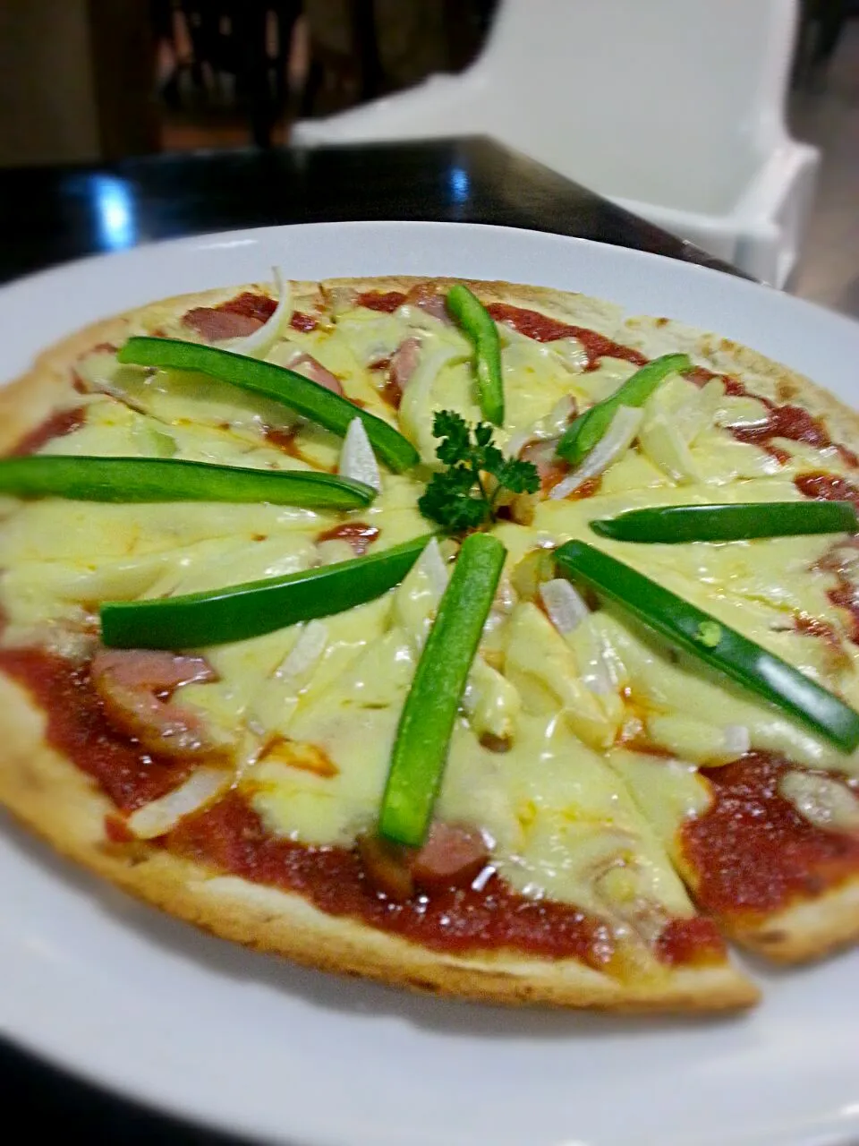 Smoked slices Duck Pizza|Chef AJさん