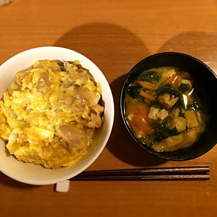 親子丼っ(๑• •๑)♡|ニコさん