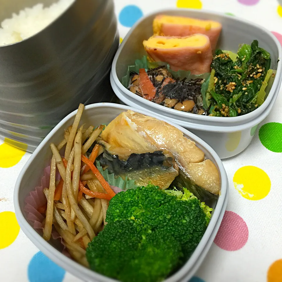 3/19のお弁当  たまごのハムはさみ|えりふぁすさん