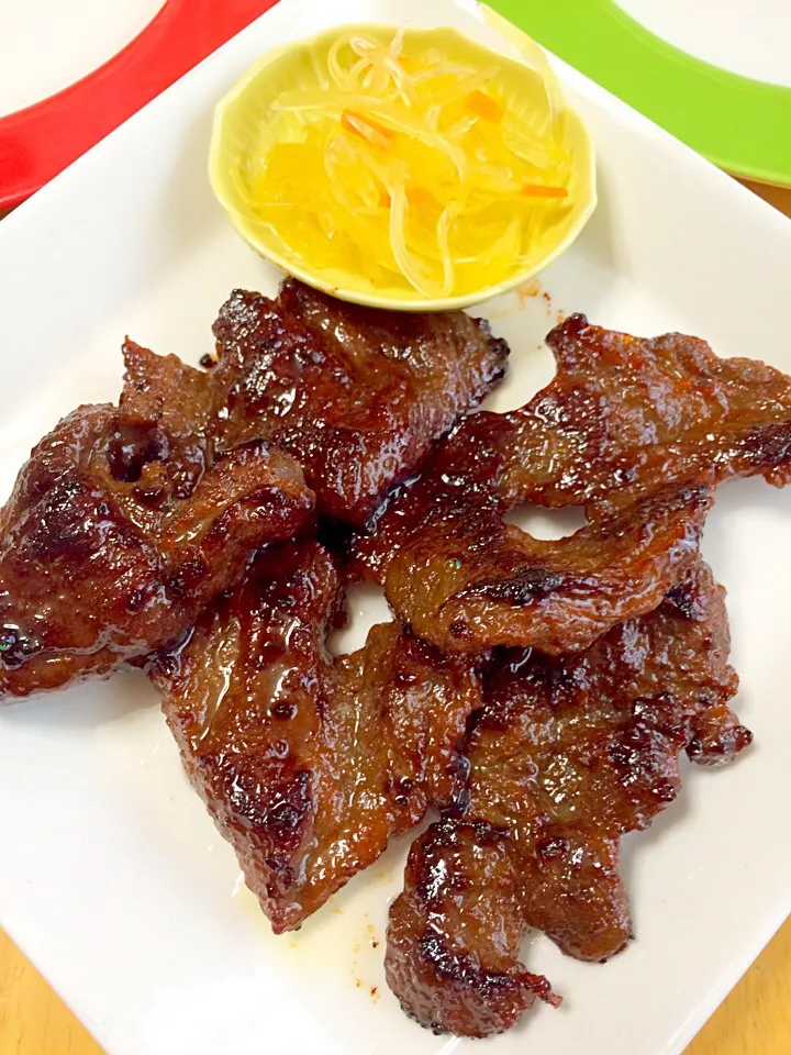 Snapdishの料理写真:my home made tocino|gachiyunaoさん