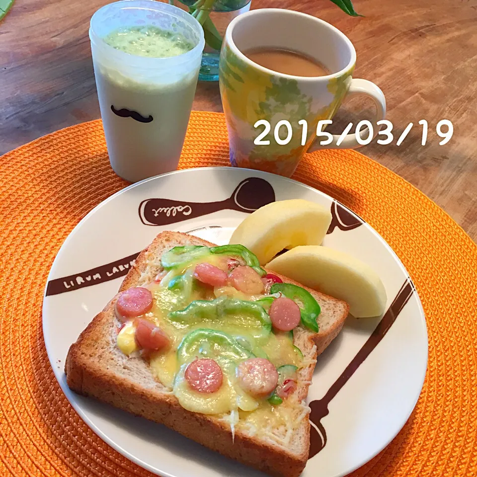 Snapdishの料理写真:朝ごはん 2015・3・19|ローゼルさん