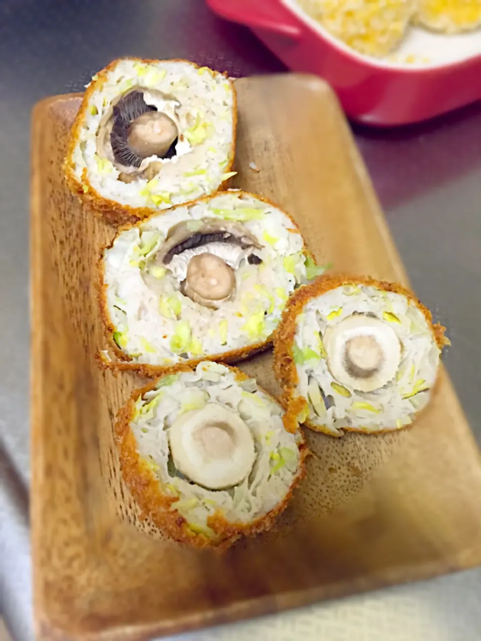 Mushroom Menchi Katsu|Amia Ersantiさん