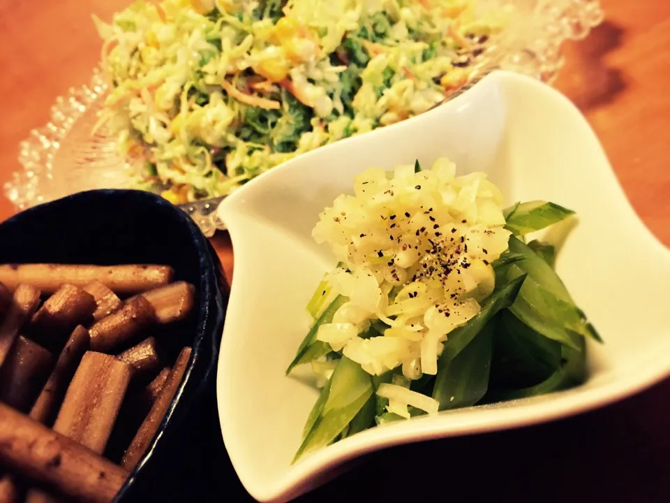 Snapdishの料理写真:野菜のおかず|ゆっきーさん