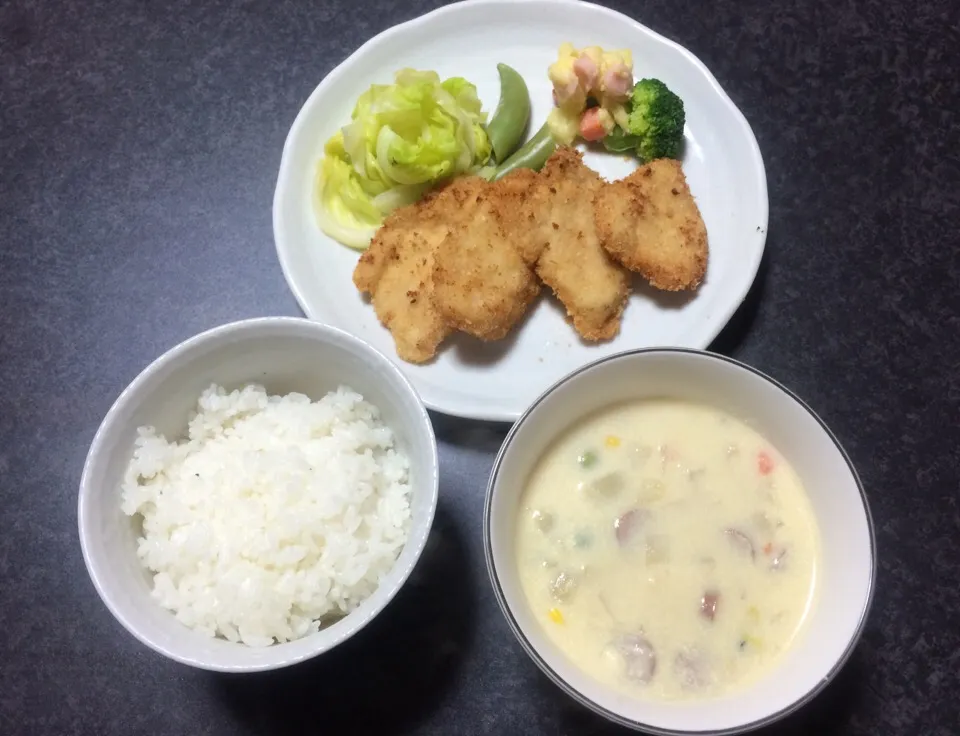 三食カツの1つめ|はたらくヨメ(時差ありふーふ)さん