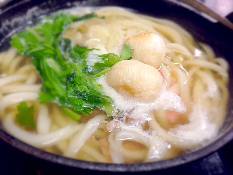 鍋焼きうどん|たいちさん