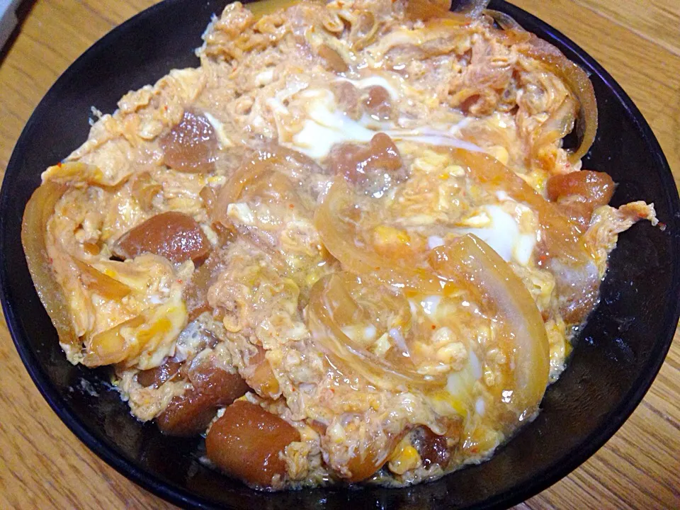 麩で誤魔化し親子丼|舞さん