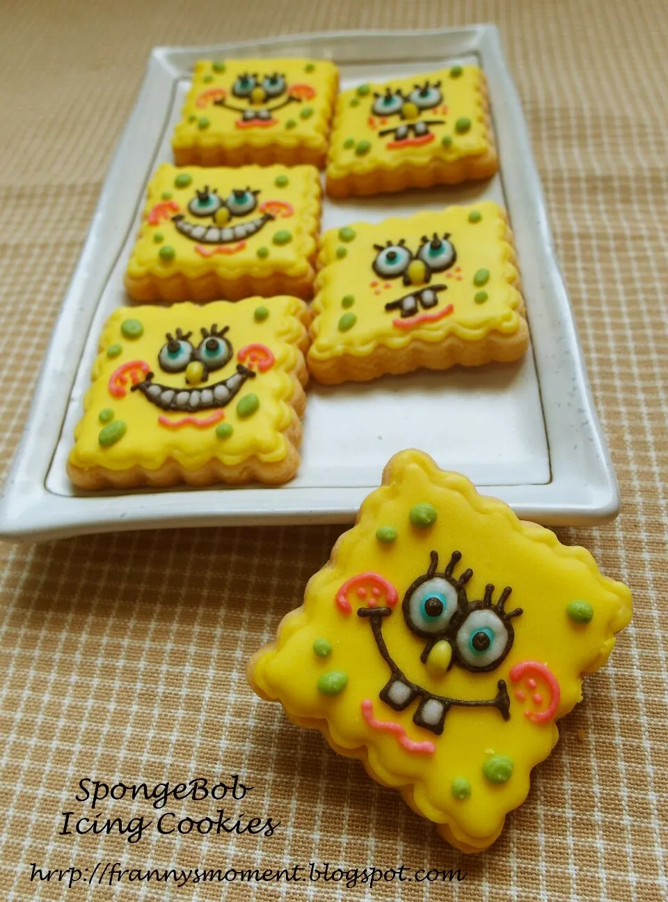 SpongeBob Icing Cookies|Frannyさん