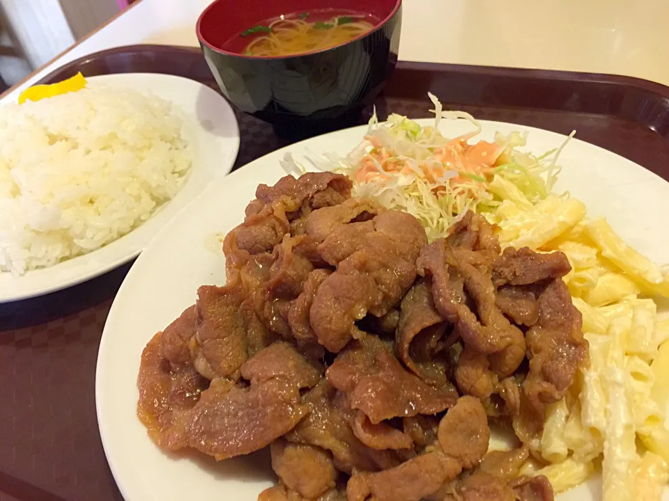 沖縄 三笠食堂 焼肉（豚肉の）|Yoshihiro Asatsuさん