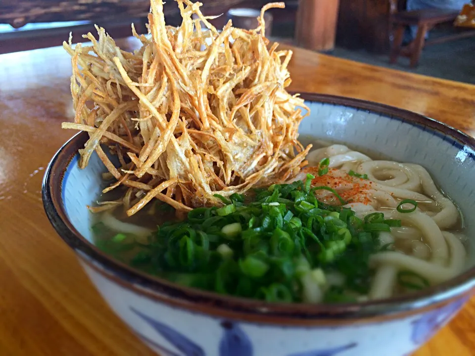 ゴボ天うどん|竹平登司一さん