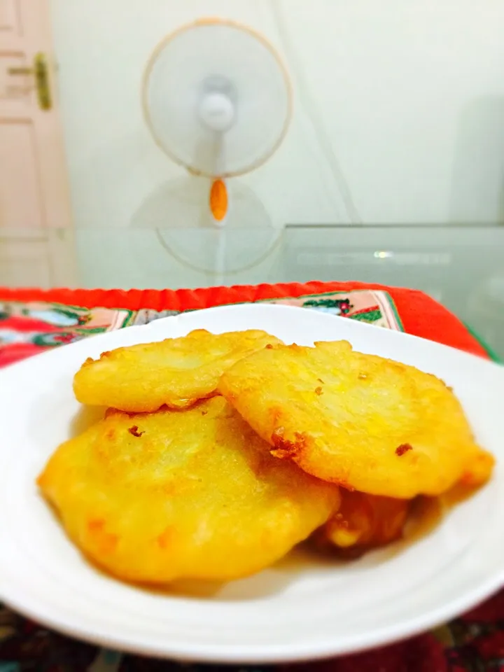 Corn fritter|wu lan lieさん