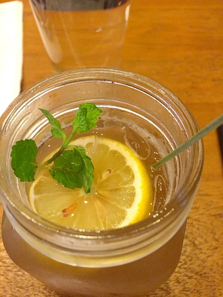 Lemon grass with ginger juice|evelynさん