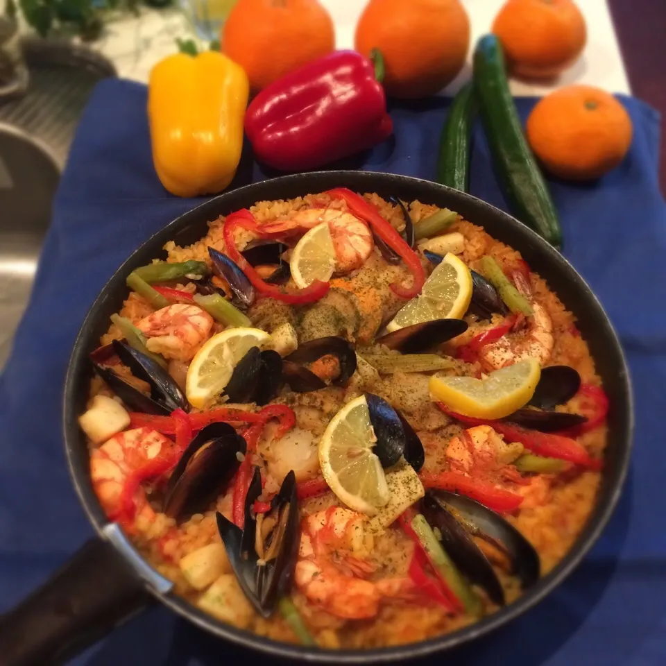 my paella 😉|marian ilanoさん