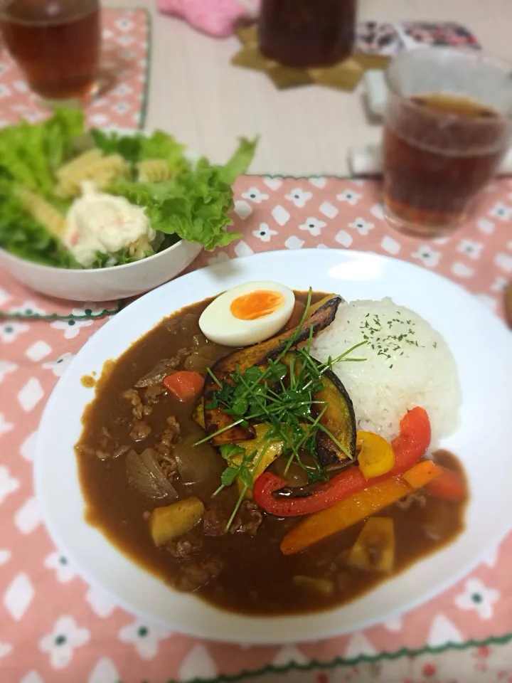 Snapdishの料理写真:カフェ風カレー|備忘録さん