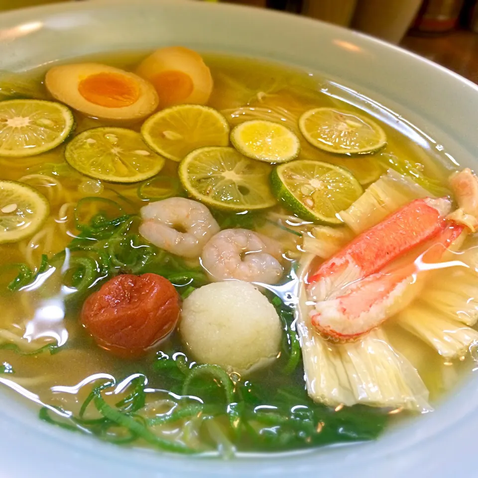 六甲道 かめや  すだちラーメン|Ztlコミュニケーションズさん