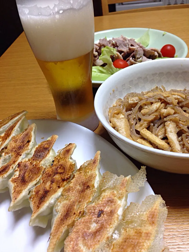 茶色倶楽部的な晩御飯で乾杯〜🍻|川上千尋さん