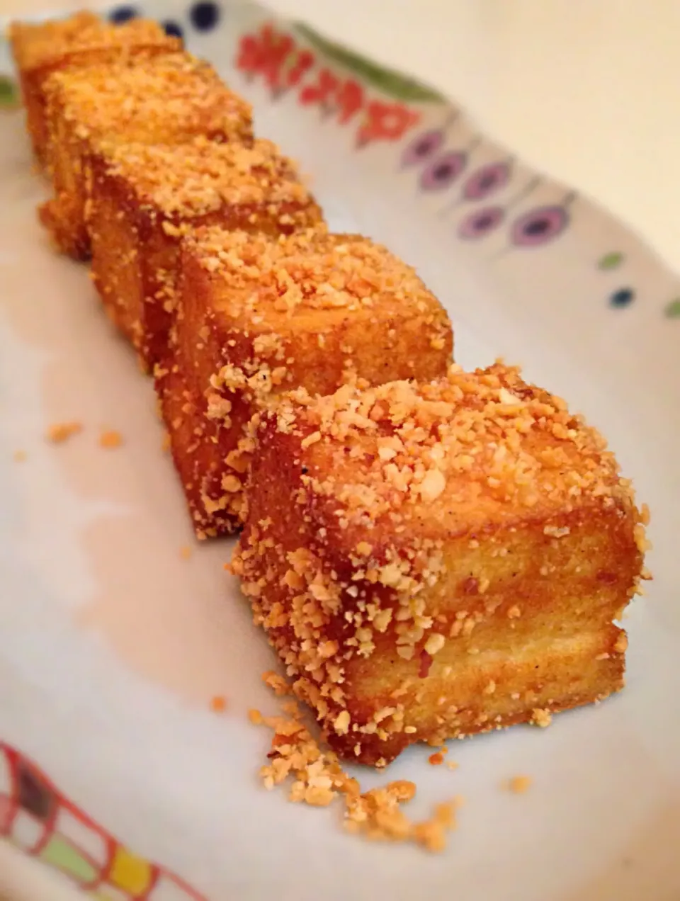 かおりんさんの料理 厚揚げの照り焼き🍴ピーナッツをかけてさらに香ばしく|ゆぅみんさん