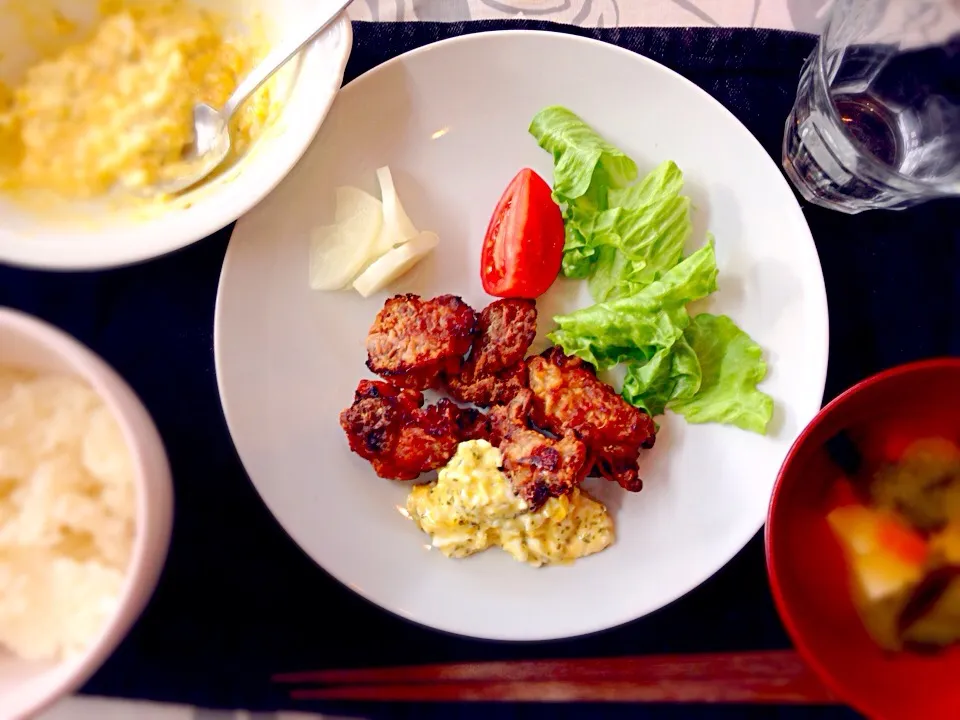 とろりタルタル唐揚げ定食|ゆるりんままさんさん