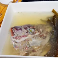 Tahi fish soup with kelp.|Magoshi YZ250さん